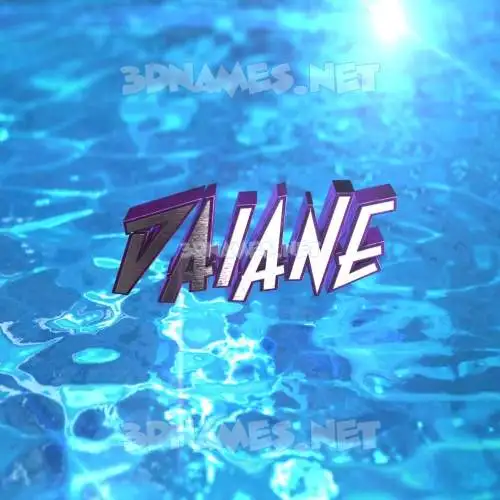 daiane in Water 2015 style - 3D name wallpaper daiane in Water 2015 style - 3D name wallpaper