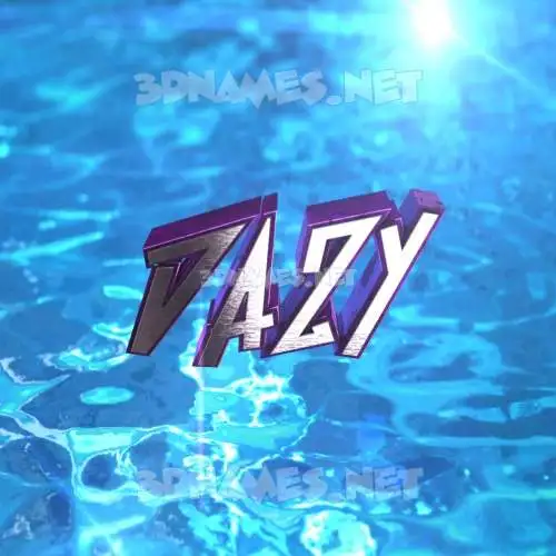dazy in Water 2015 style - 3D name wallpaper dazy in Water 2015 style - 3D name wallpaper