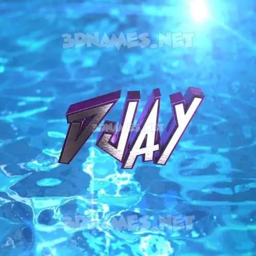 djay in Water 2015 style - 3D name wallpaper djay in Water 2015 style - 3D name wallpaper