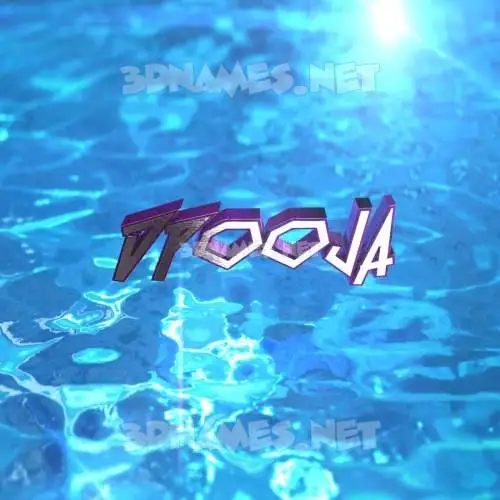 dpooja in Water 2015 style - 3D name wallpaper dpooja in Water 2015 style - 3D name wallpaper