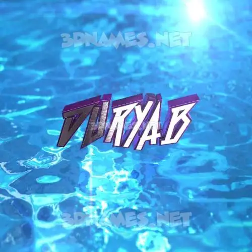 duryab in Water 2015 style - 3D name wallpaper duryab in Water 2015 style - 3D name wallpaper