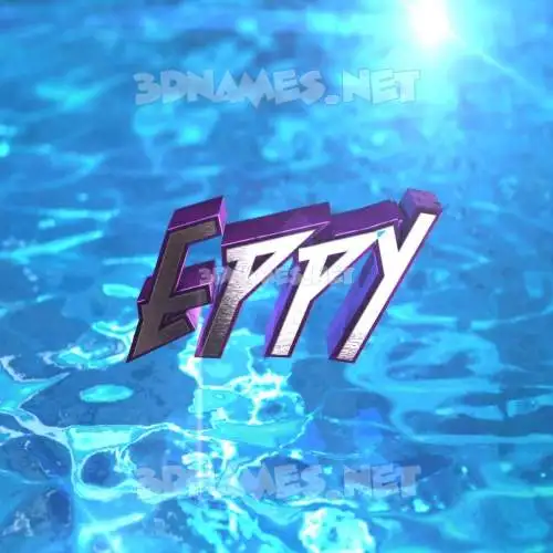 eppy in Water 2015 style - 3D name wallpaper eppy in Water 2015 style - 3D name wallpaper