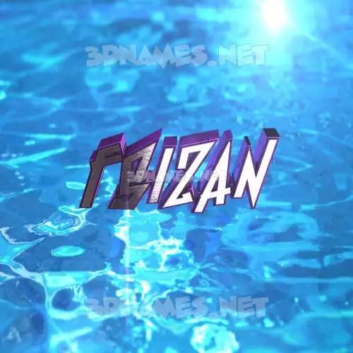 fsizan in Water 2015 style - 3D name wallpaper fsizan in Water 2015 style - 3D name wallpaper