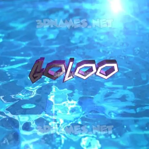 goloo in Water 2015 style - 3D name wallpaper goloo in Water 2015 style - 3D name wallpaper