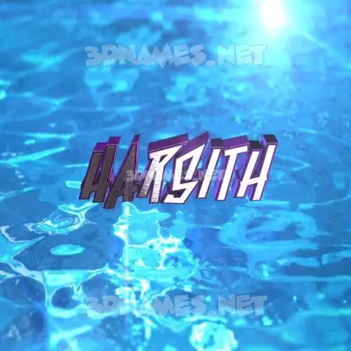 harsith in Water 2015 style - 3D name wallpaper harsith in Water 2015 style - 3D name wallpaper