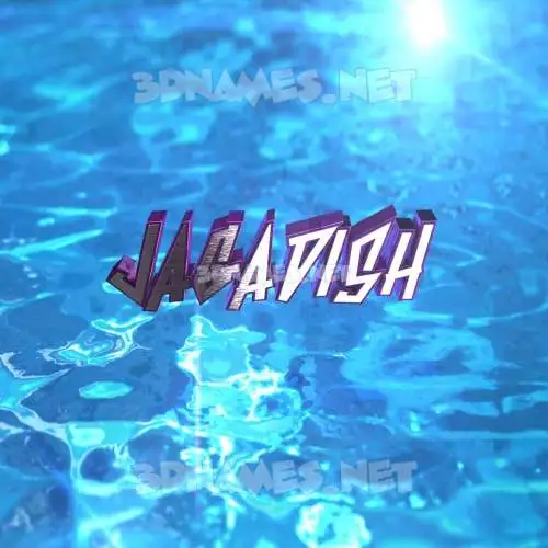 jagadish in Water 2015 style - 3D name wallpaper jagadish in Water 2015 style - 3D name wallpaper