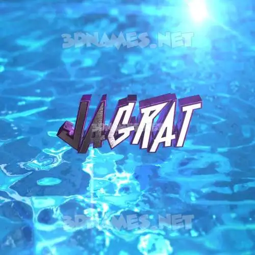 jagrat in Water 2015 style - 3D name wallpaper jagrat in Water 2015 style - 3D name wallpaper