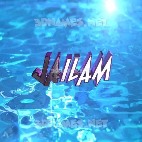 jailam in Water 2015 style - 3D name wallpaper jailam in Water 2015 style - 3D name wallpaper