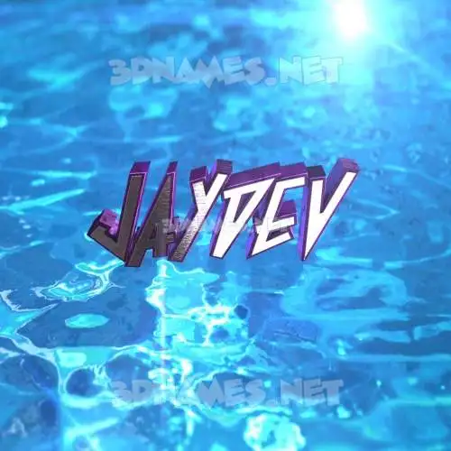 jaydev in Water 2015 style - 3D name wallpaper jaydev in Water 2015 style - 3D name wallpaper