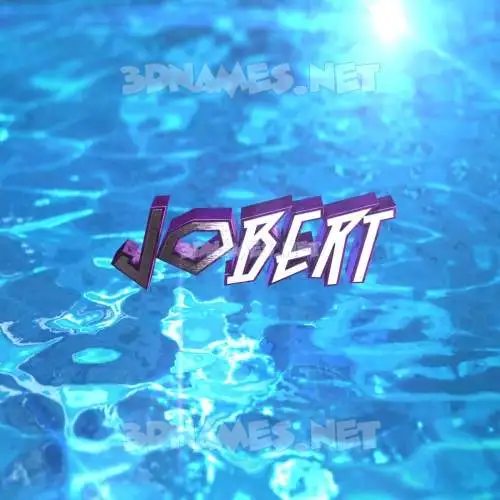 jobert in Water 2015 style - 3D name wallpaper jobert in Water 2015 style - 3D name wallpaper