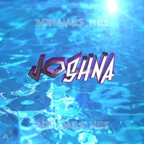 joshna in Water 2015 style - 3D name wallpaper joshna in Water 2015 style - 3D name wallpaper