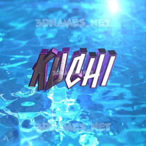 kuchi in Water 2015 style - 3D name wallpaper kuchi in Water 2015 style - 3D name wallpaper