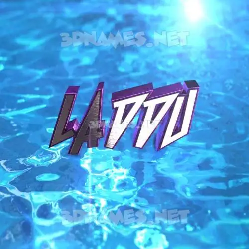 laddu in Water 2015 style - 3D name wallpaper laddu in Water 2015 style - 3D name wallpaper