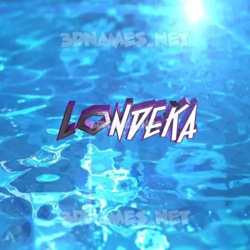 londeka in Water 2015 style - 3D name wallpaper londeka in Water 2015 style - 3D name wallpaper