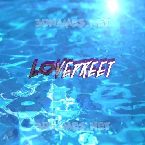 lovepreet in Water 2015 style - 3D name wallpaper lovepreet in Water 2015 style - 3D name wallpaper