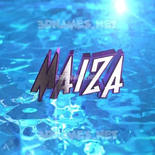 maiza in Water 2015 style - 3D name wallpaper maiza in Water 2015 style - 3D name wallpaper