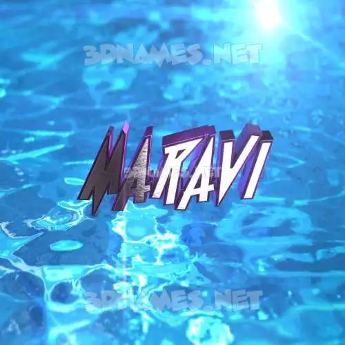 maravi in Water 2015 style - 3D name wallpaper maravi in Water 2015 style - 3D name wallpaper