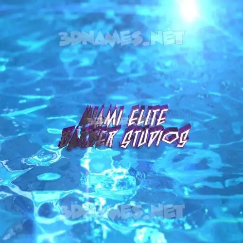 miami elite barber studios in Water 2015 style - 3D name wallpaper miami elite barber studios in Water 2015 style - 3D name wallpaper