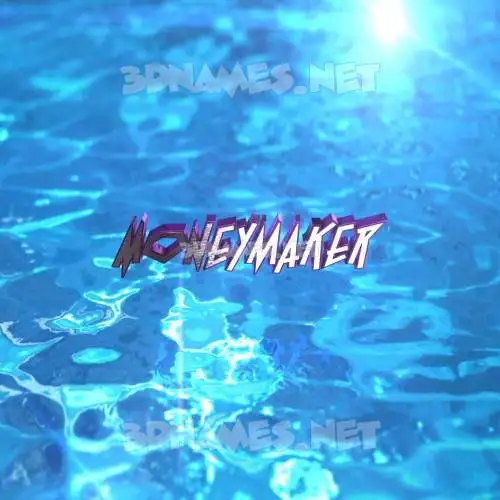 moneymaker in Water 2015 style - 3D name wallpaper moneymaker in Water 2015 style - 3D name wallpaper