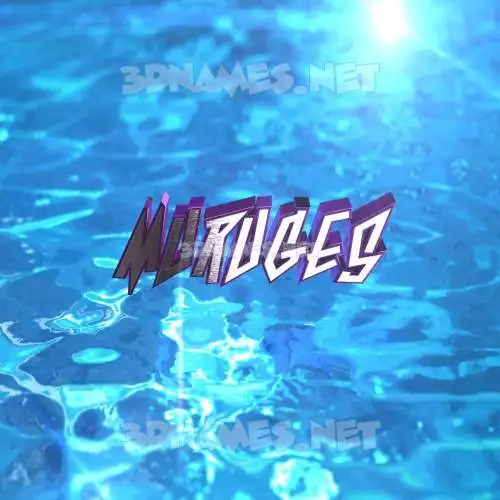 muruges in Water 2015 style - 3D name wallpaper muruges in Water 2015 style - 3D name wallpaper