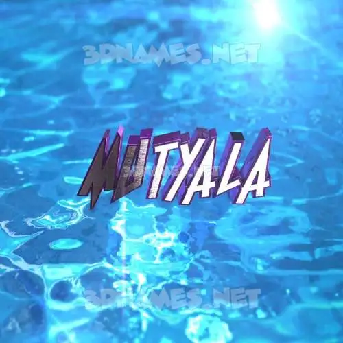 mutyala in Water 2015 style - 3D name wallpaper mutyala in Water 2015 style - 3D name wallpaper