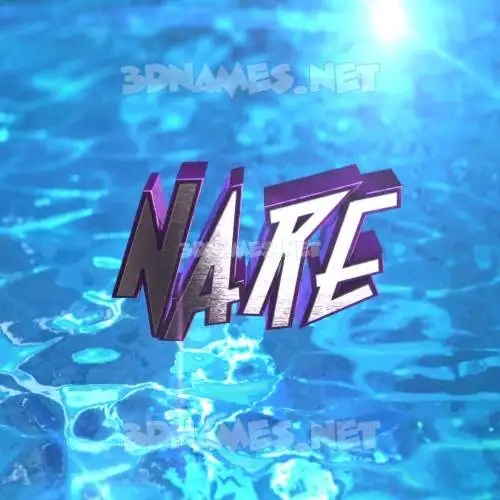 nare in Water 2015 style - 3D name wallpaper nare in Water 2015 style - 3D name wallpaper