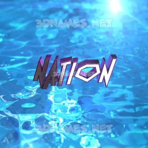nation in Water 2015 style - 3D name wallpaper nation in Water 2015 style - 3D name wallpaper