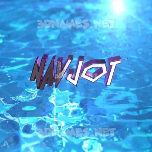 navjot in Water 2015 style - 3D name wallpaper navjot in Water 2015 style - 3D name wallpaper