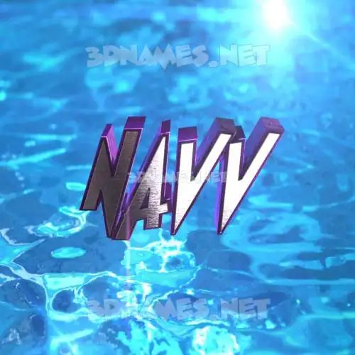 navv in Water 2015 style - 3D name wallpaper navv in Water 2015 style - 3D name wallpaper