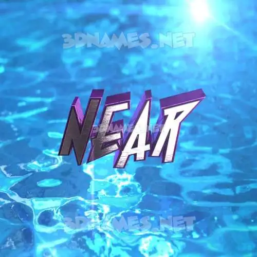 near in Water 2015 style - 3D name wallpaper near in Water 2015 style - 3D name wallpaper