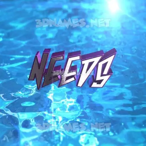 needs in Water 2015 style - 3D name wallpaper needs in Water 2015 style - 3D name wallpaper