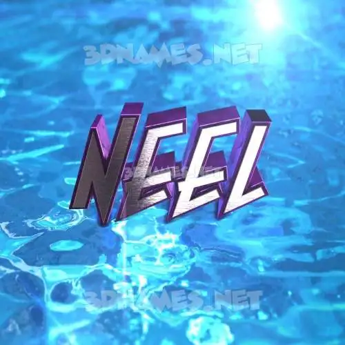 neel in Water 2015 style - 3D name wallpaper neel in Water 2015 style - 3D name wallpaper