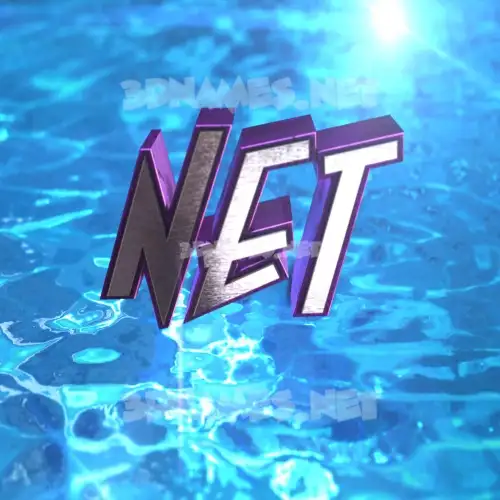 net in Water 2015 style - 3D name wallpaper net in Water 2015 style - 3D name wallpaper