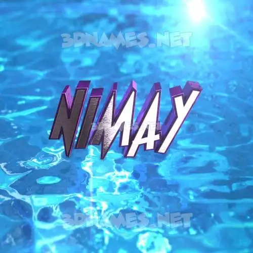 nimay in Water 2015 style - 3D name wallpaper nimay in Water 2015 style - 3D name wallpaper