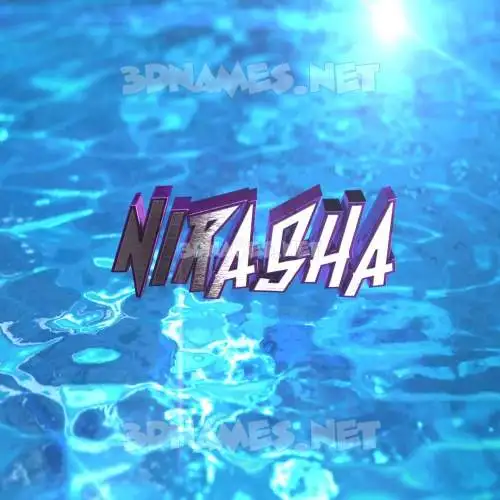 nirasha in Water 2015 style - 3D name wallpaper nirasha in Water 2015 style - 3D name wallpaper