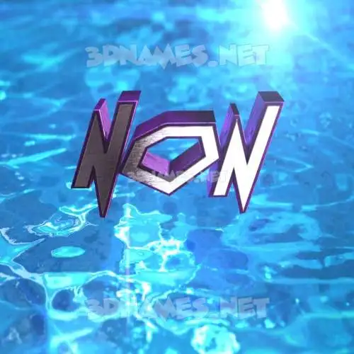 non in Water 2015 style - 3D name wallpaper non in Water 2015 style - 3D name wallpaper