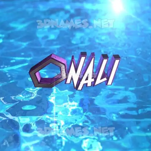 onali in Water 2015 style - 3D name wallpaper onali in Water 2015 style - 3D name wallpaper