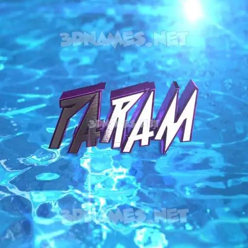 param in Water 2015 style - 3D name wallpaper param in Water 2015 style - 3D name wallpaper
