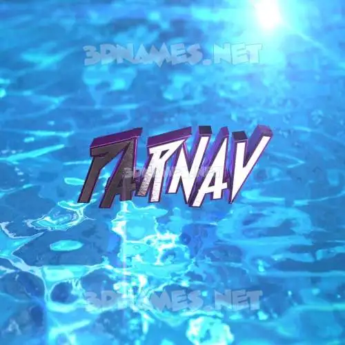 parnav in Water 2015 style - 3D name wallpaper parnav in Water 2015 style - 3D name wallpaper