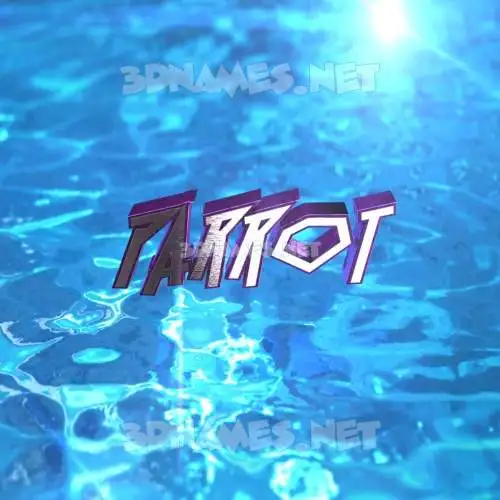 parrot in Water 2015 style - 3D name wallpaper parrot in Water 2015 style - 3D name wallpaper