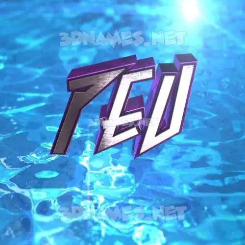 peu in Water 2015 style - 3D name wallpaper peu in Water 2015 style - 3D name wallpaper