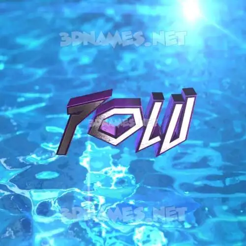 polu in Water 2015 style - 3D name wallpaper polu in Water 2015 style - 3D name wallpaper