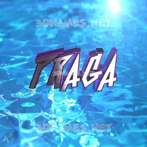 praga in Water 2015 style - 3D name wallpaper praga in Water 2015 style - 3D name wallpaper