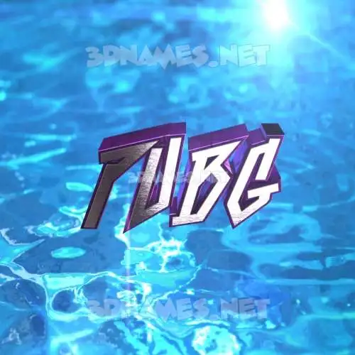 pubg in Water 2015 style - 3D name wallpaper pubg in Water 2015 style - 3D name wallpaper
