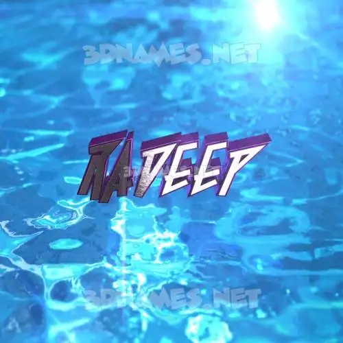 radeep in Water 2015 style - 3D name wallpaper radeep in Water 2015 style - 3D name wallpaper