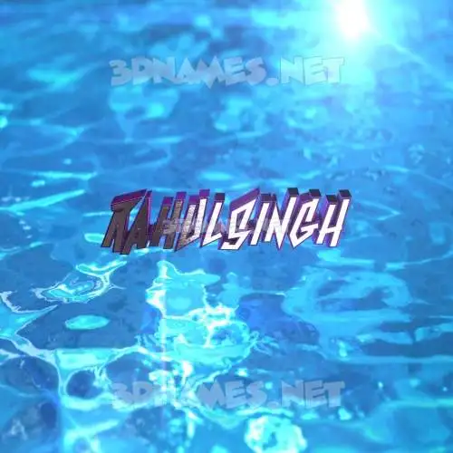 rahulsingh in Water 2015 style - 3D name wallpaper rahulsingh in Water 2015 style - 3D name wallpaper