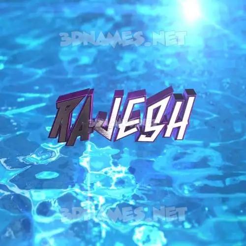 rajesh in Water 2015 style - 3D name wallpaper rajesh in Water 2015 style - 3D name wallpaper