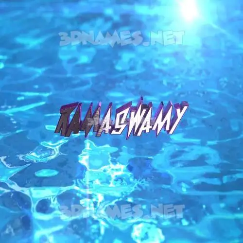 ramaswamy in Water 2015 style - 3D name wallpaper ramaswamy in Water 2015 style - 3D name wallpaper