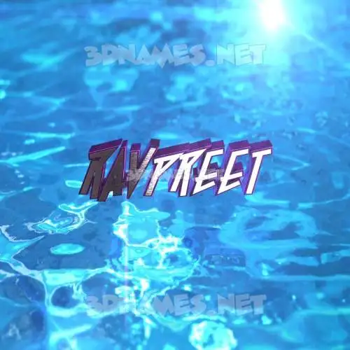 ravpreet in Water 2015 style - 3D name wallpaper ravpreet in Water 2015 style - 3D name wallpaper