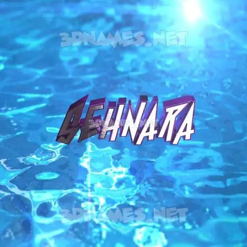 sehnara in Water 2015 style - 3D name wallpaper sehnara in Water 2015 style - 3D name wallpaper
